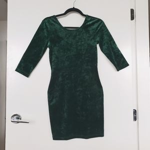 Forever 21, size s, emerald green dress